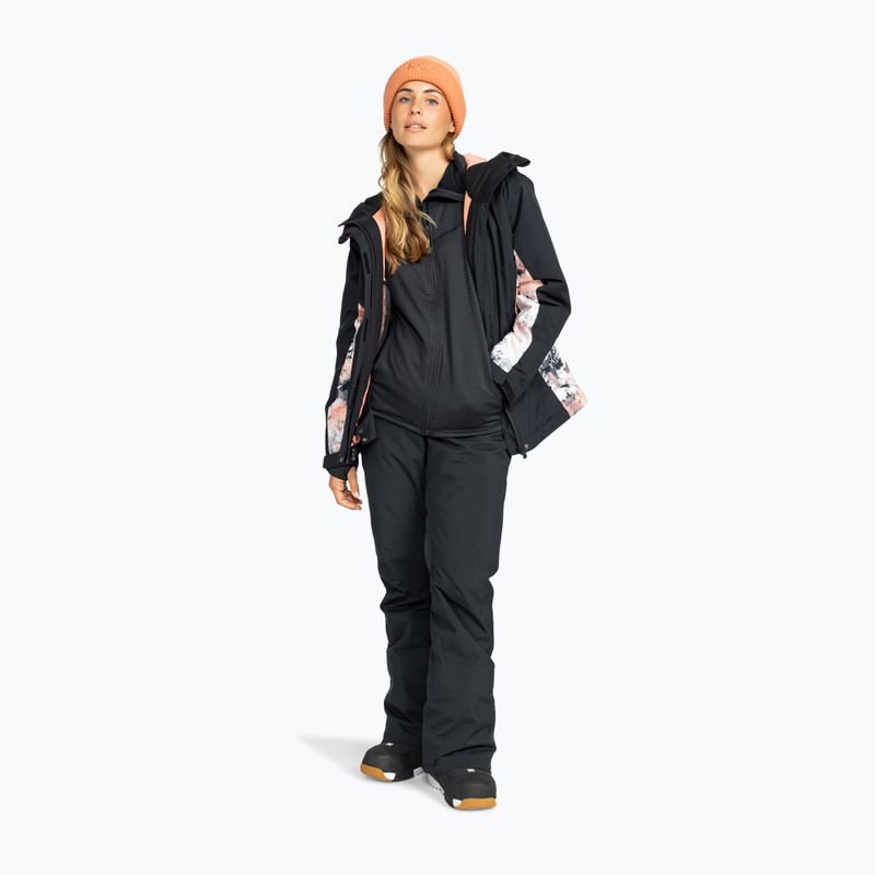 Dámská snowboardová bunda ROXY Galaxy peach pink big dreamy picture 2