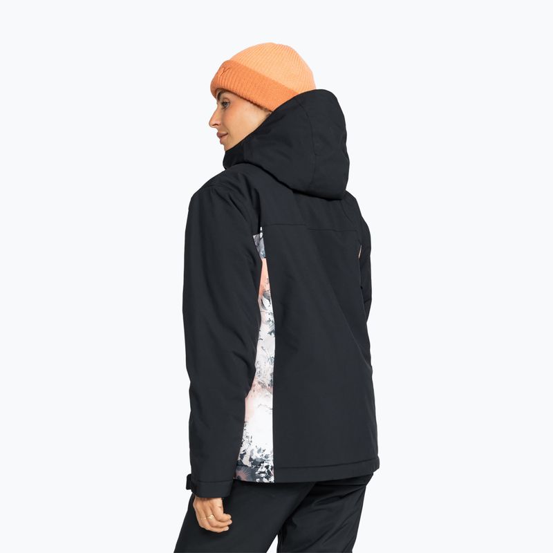 Dámská snowboardová bunda ROXY Galaxy peach pink big dreamy picture 3