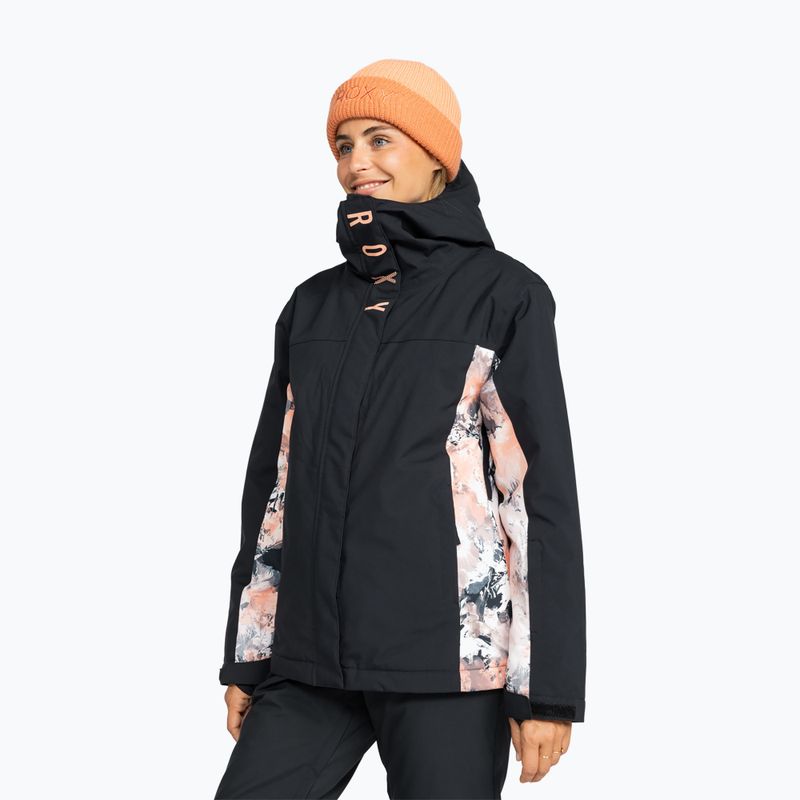Dámská snowboardová bunda ROXY Galaxy peach pink big dreamy picture 4