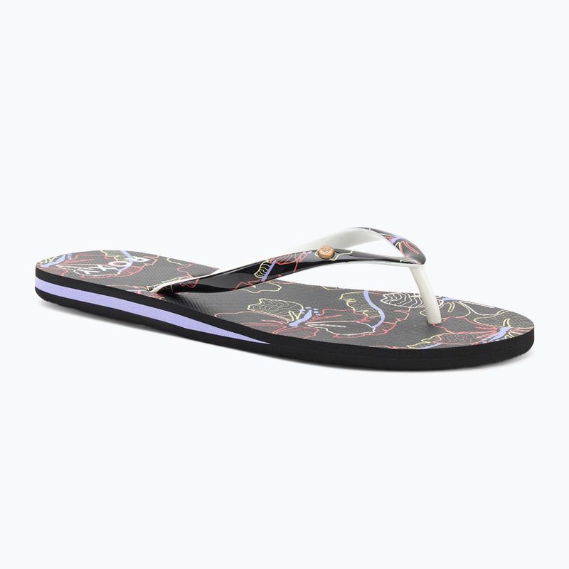 Dámské žabky ROXY Portofino III dc black multi camo
