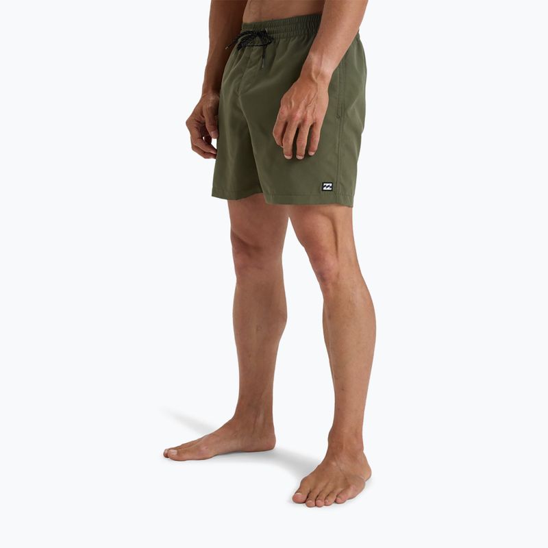 Pánské koupací šortky Billabong All Day Layback military 4