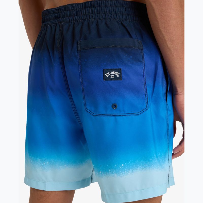 Pánské koupací šortky Billabong All Day Fade Layback coastal blue 6