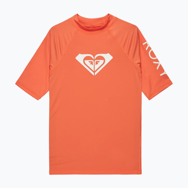 Dětské plavecké tričko ROXY Wholehearted emberglow