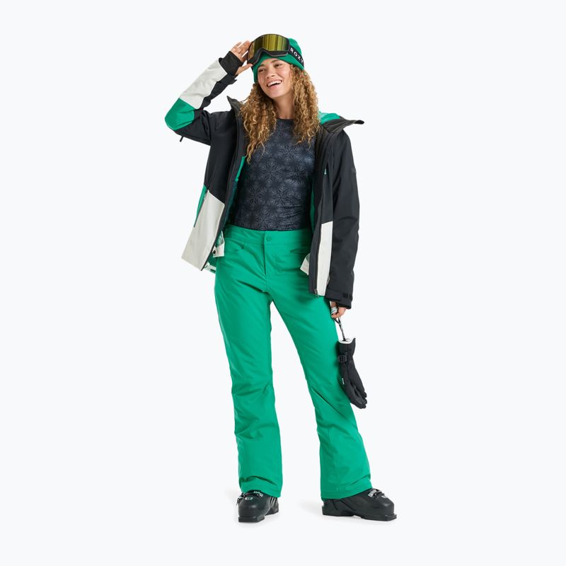 Dámské snowboardové kalhoty ROXY Backyard vivid green 2
