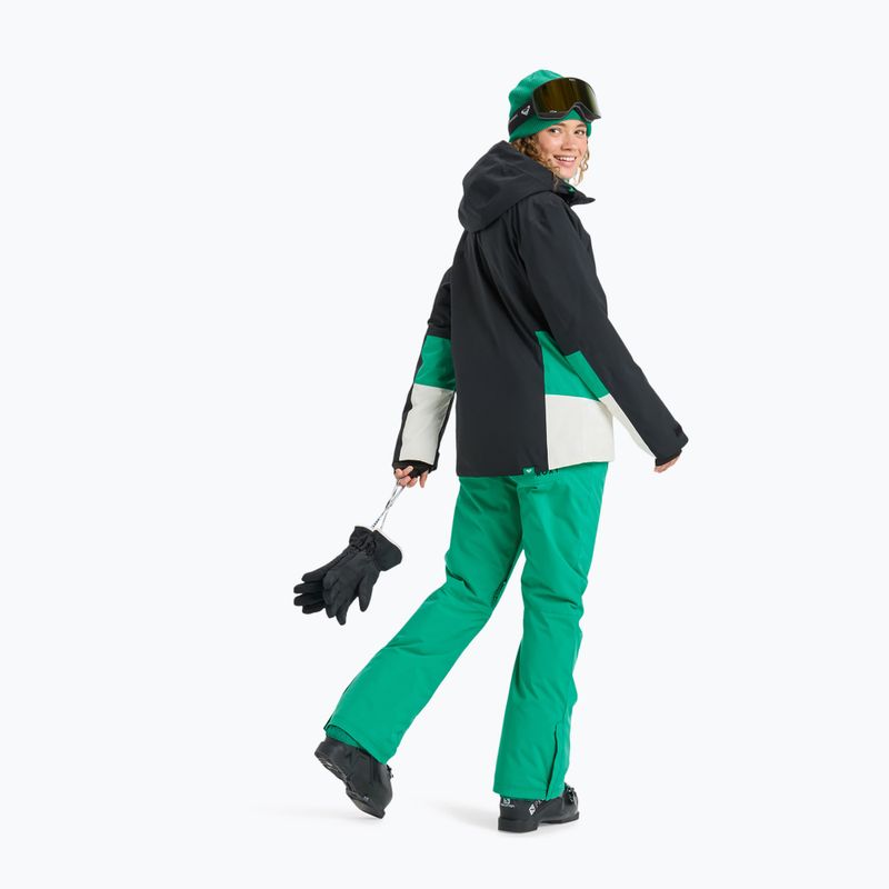 Dámské snowboardové kalhoty ROXY Backyard vivid green 4