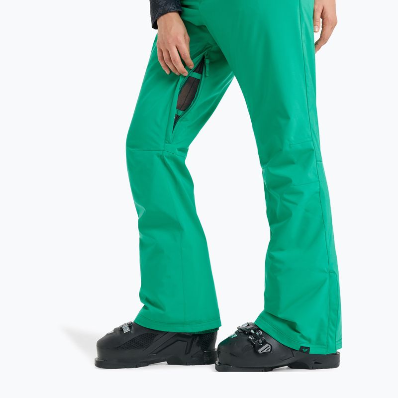 Dámské snowboardové kalhoty ROXY Backyard vivid green 6