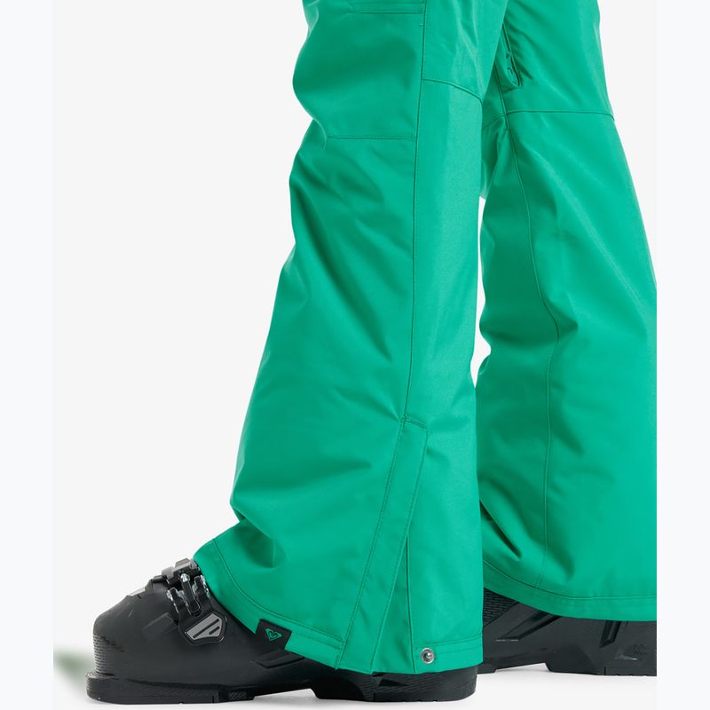 Dámské snowboardové kalhoty ROXY Backyard vivid green 7