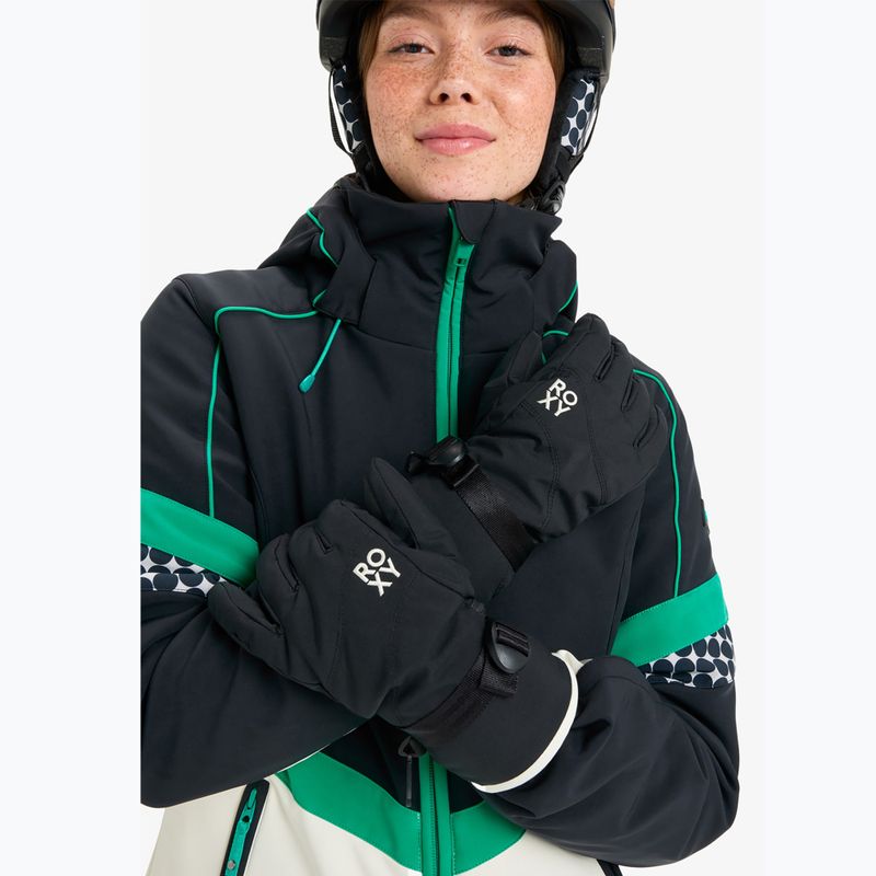 Dámské snowboardové rukavice Roxy Jetty Solid true black 5