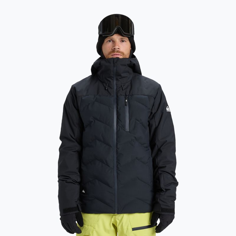 Pánská snowboardová bunda Quiksilver The Edge true black