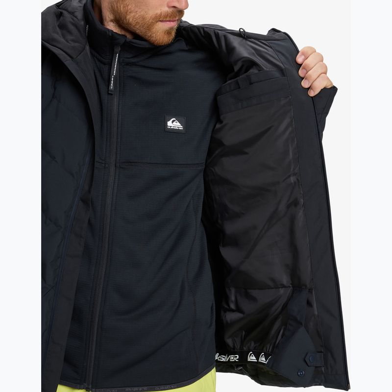 Pánská snowboardová bunda Quiksilver The Edge true black 13