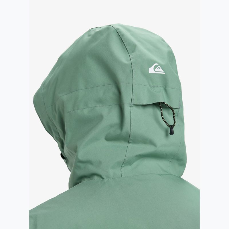 Pánská snowboardová bunda Quiksilver Sycamore Block 20K dark ivy 8