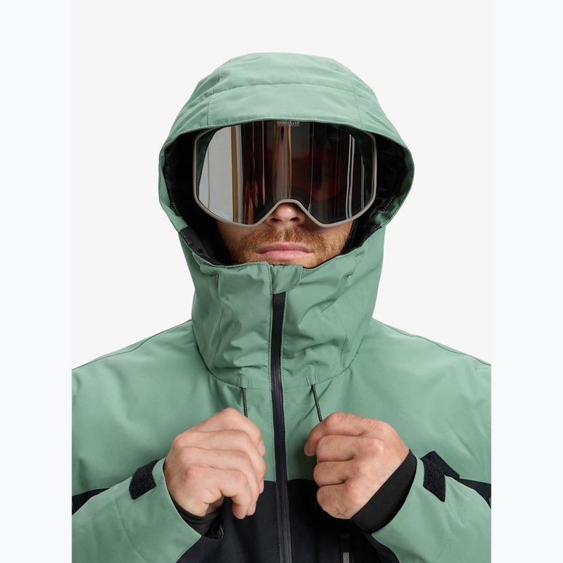 Pánská snowboardová bunda Quiksilver Sycamore Block 20K dark ivy 10