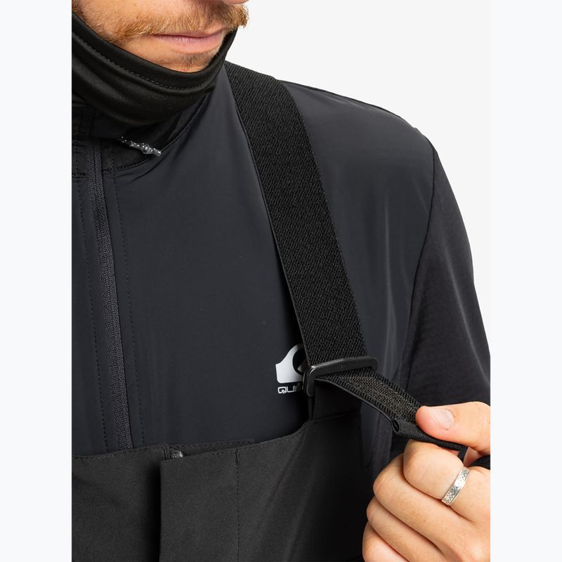 Pánské snowboardové kalhoty Quiksilver Paramo Stretch 20K Bib true black 4