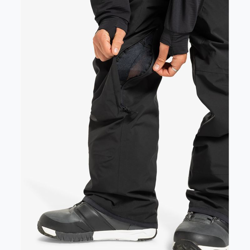 Pánské snowboardové kalhoty Quiksilver Paramo Stretch 20K Bib true black 8