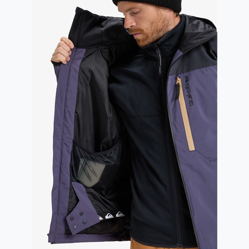 Pánská snowboardová bunda Quiksilver Dawson Graystone 12