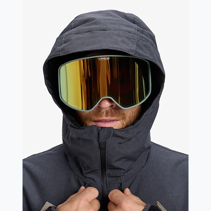 Pánská snowboardová bunda Quiksilver Dawson trekking green 7