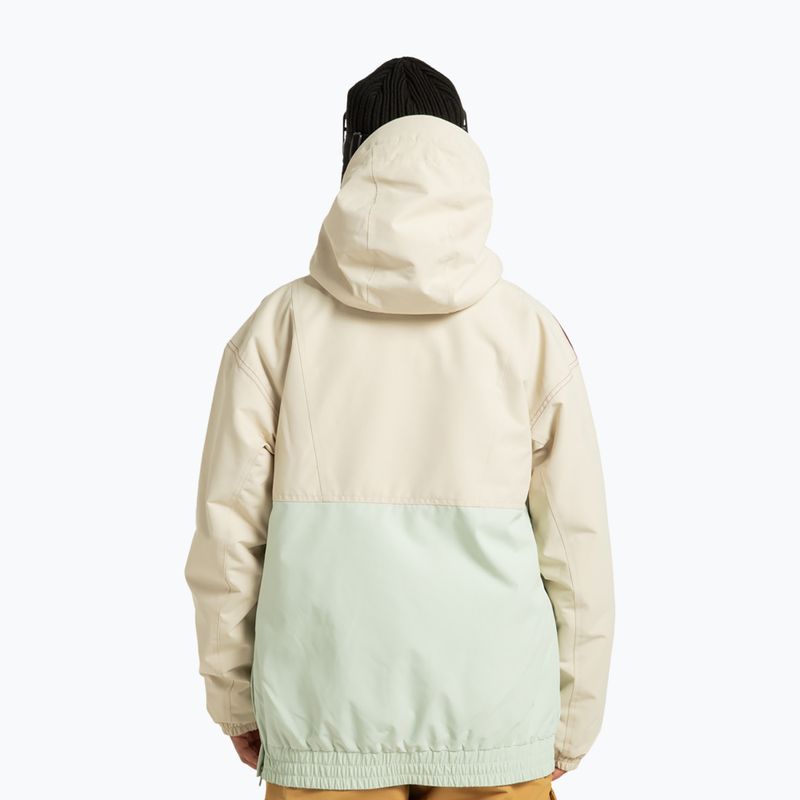 Dámská snowboardová bunda DC Chalet Anorak oatmeal 3
