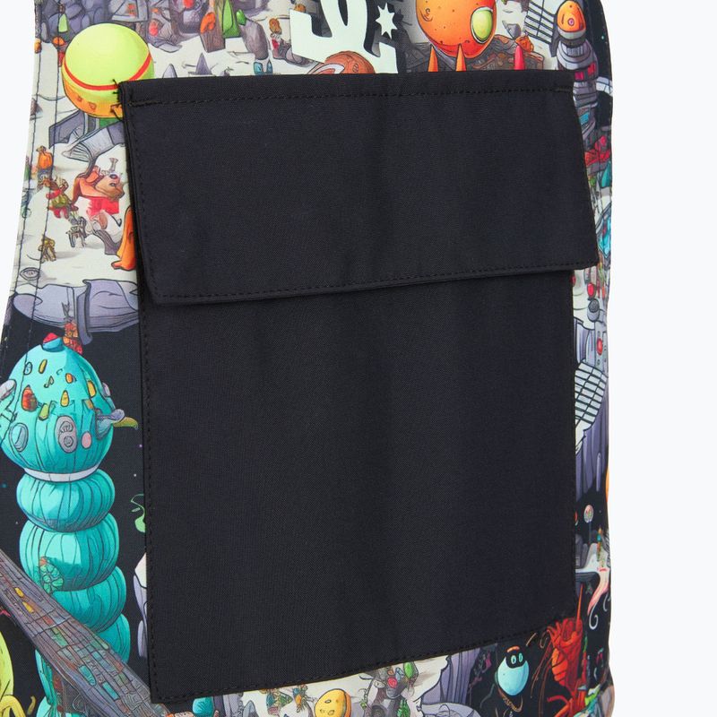 Dětské snowboardové kalhoty DC Roadblock Youth Bib Outer World Black 5