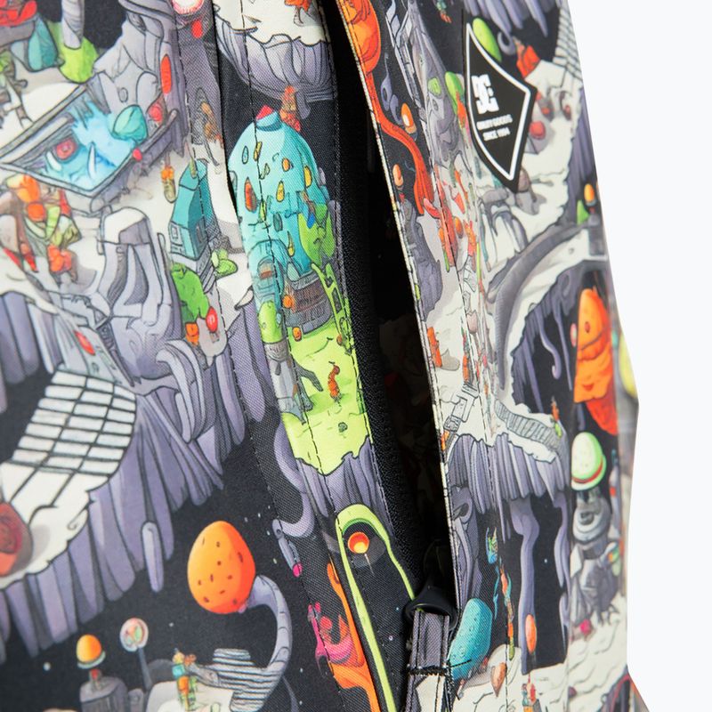 Pánská snowboardová bunda DC Basis Print Outer World Black 7