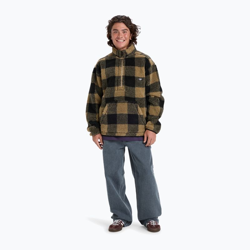 Pánská snowboardová mikina Quiksilver Mercury Woodlands Sherpa woodlands elmwood 2