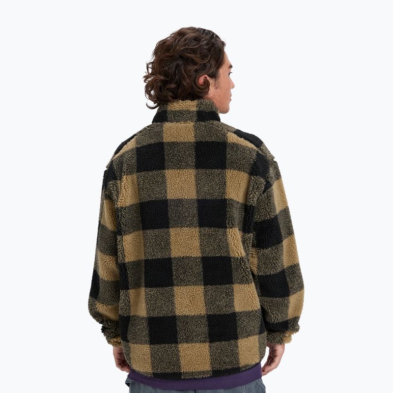 Pánská snowboardová mikina Quiksilver Mercury Woodlands Sherpa woodlands elmwood 3