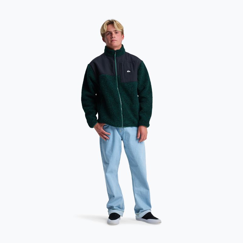 Pánská fleecová mikina Quiksilver Sallow Water Full Zip indian ink heather 2