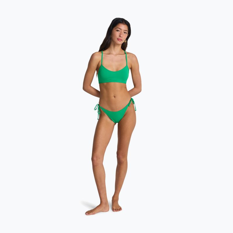 Horní díl plavek Billabong Sol Searcher Lace Up Trilet summer green 2