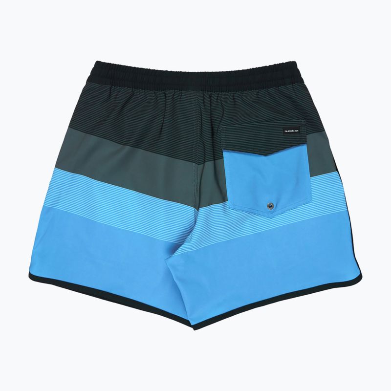 Pánské koupací šortky Quiksilver Stretch Scallop Volley 16" black tijuana 8