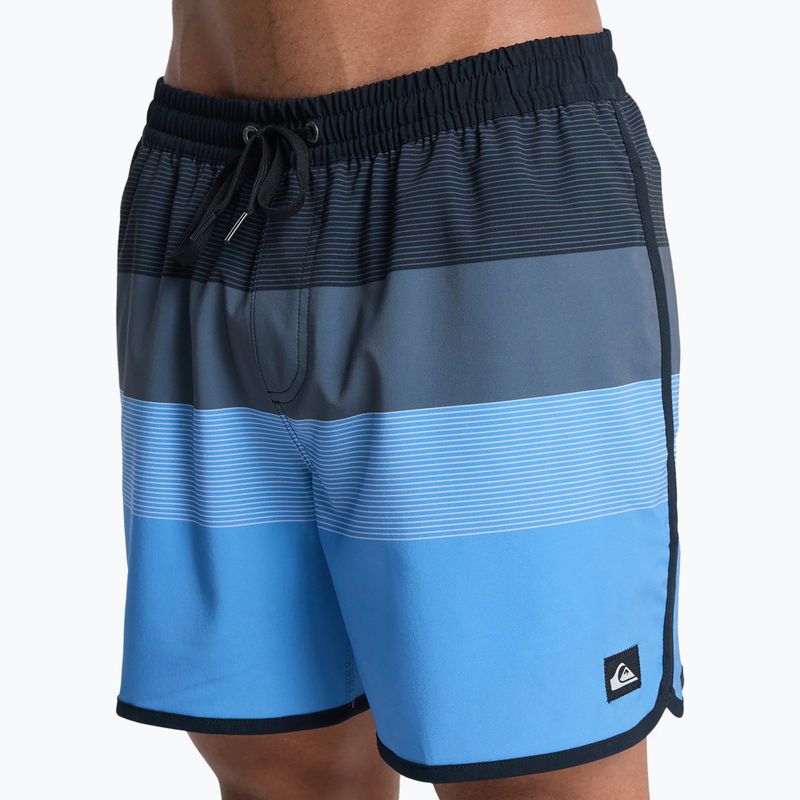 Pánské koupací šortky Quiksilver Stretch Scallop Volley 16" black tijuana 5