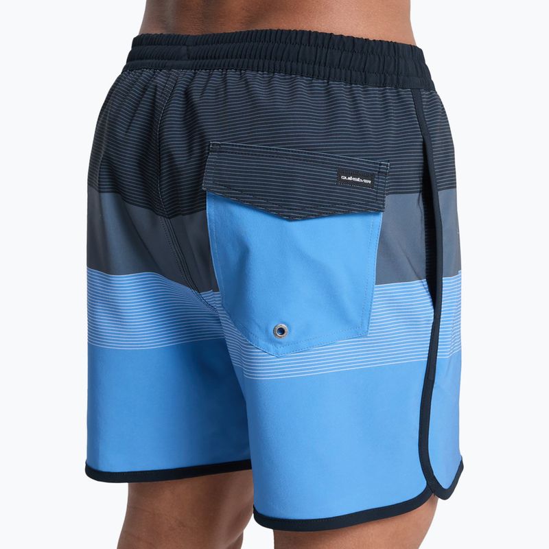 Pánské koupací šortky Quiksilver Stretch Scallop Volley 16" black tijuana 6