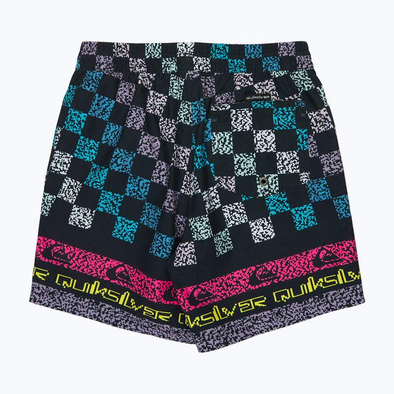 Dětské koupací šortky Quiksilver Everyday Printed Volley 14" dark navy next gen 7