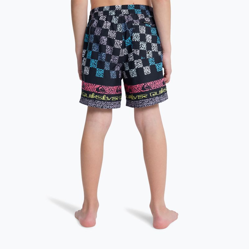 Dětské koupací šortky Quiksilver Everyday Printed Volley 14" dark navy next gen 2