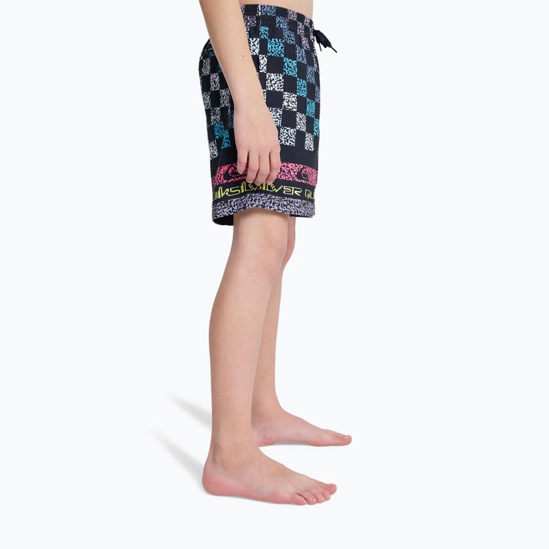 Dětské koupací šortky Quiksilver Everyday Printed Volley 14" dark navy next gen 3
