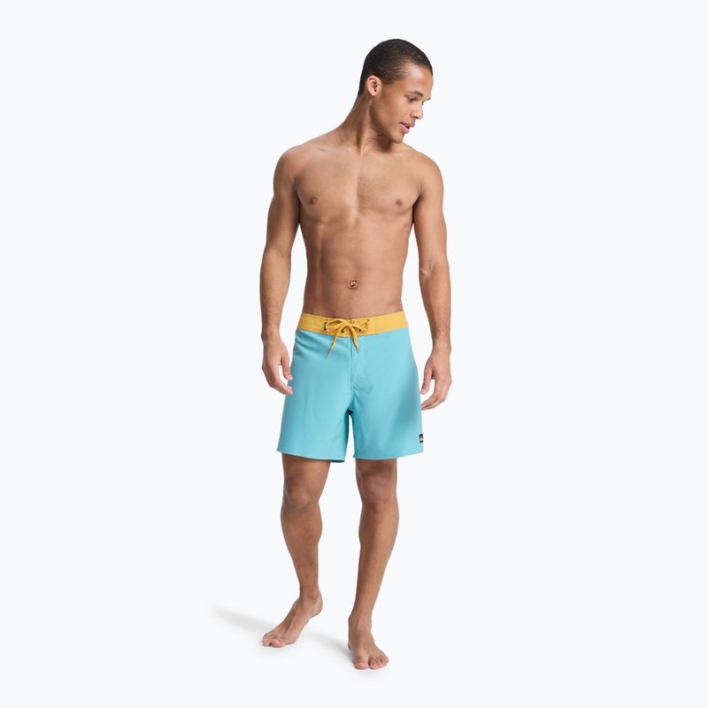 Pánské koupací šortky Quiksilver Surfsilk Kaimana 16" aqua 2