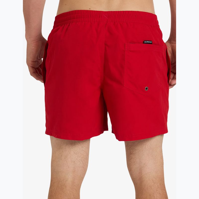 Pánské koupací šortky Quiksilver Everyday Solid Volley 15" salsa 6