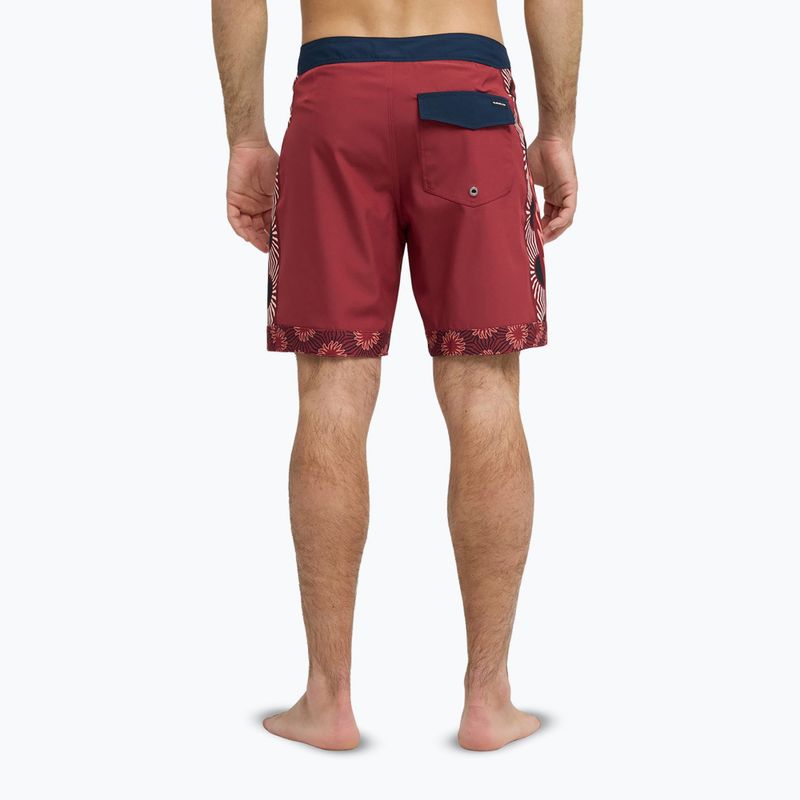 Pánské koupací šortky Quiksilver Surfsilk Nomad 18" burnt russet 3