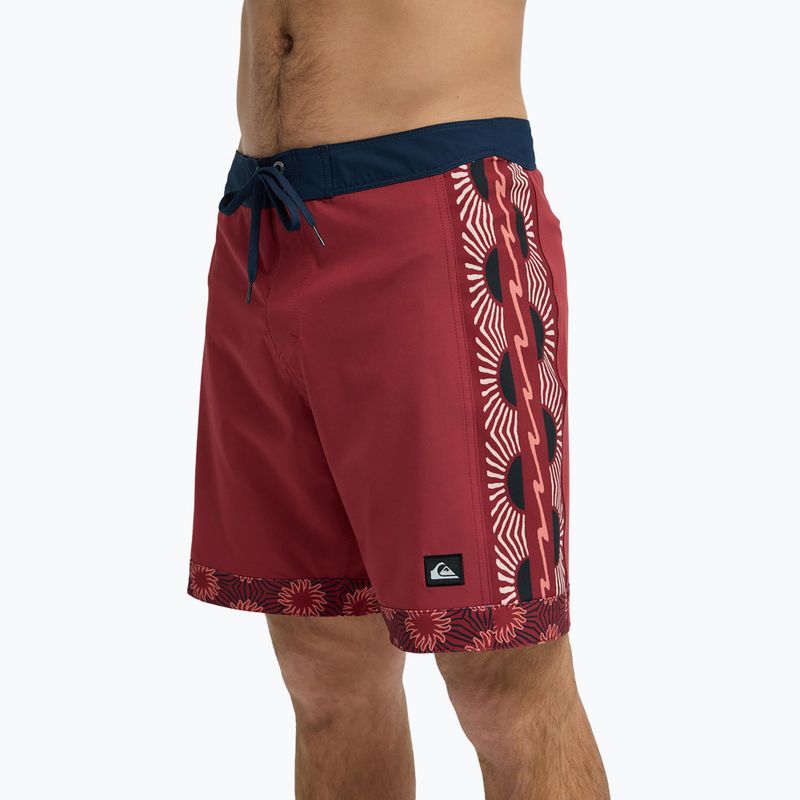 Pánské koupací šortky Quiksilver Surfsilk Nomad 18" burnt russet 5