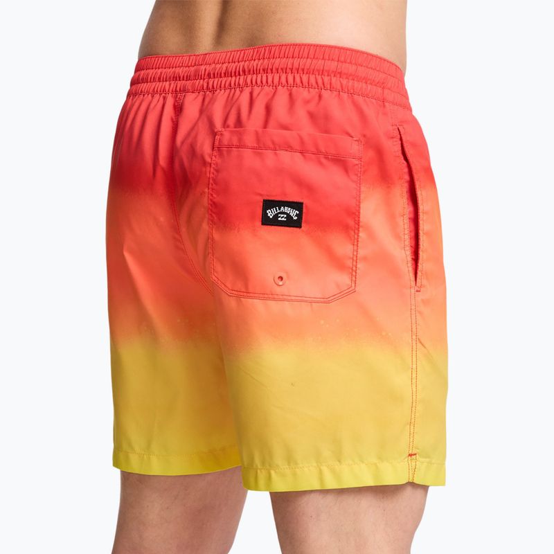 Pánské koupací šortky Billabong All Day Fade Layback retro yellow 6