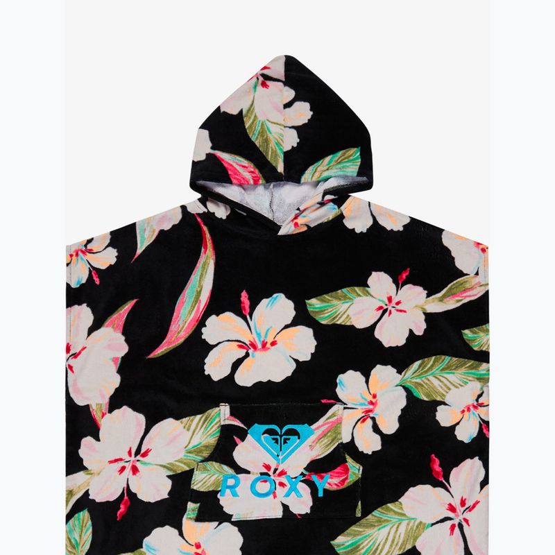 Dámské pončo ROXY Stay Magical Printed anthracite spring charming 3
