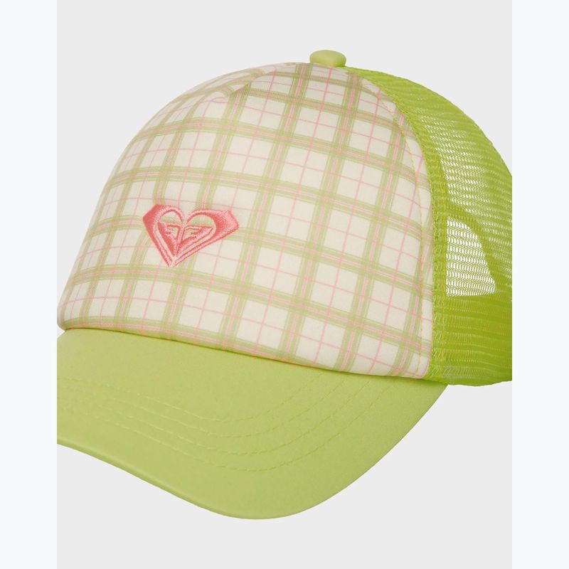 Dámská kšiltovka  ROXY Beautiful Morning cloud dancer swell plaid 4