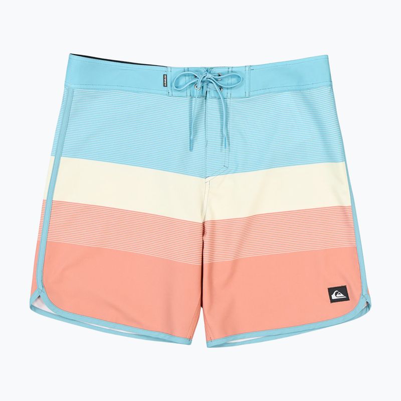 Pánské koupací šortky Quiksilver Surfsilk Scallop 18" desert sand/tijuana 7