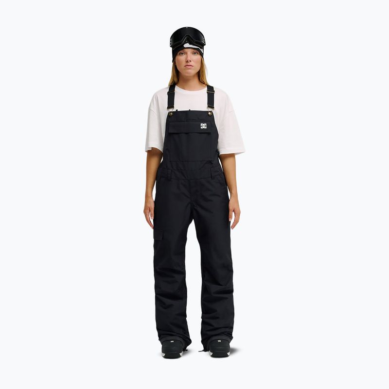 Dámské snowboardové kalhoty DC Valiant Bib Pt black