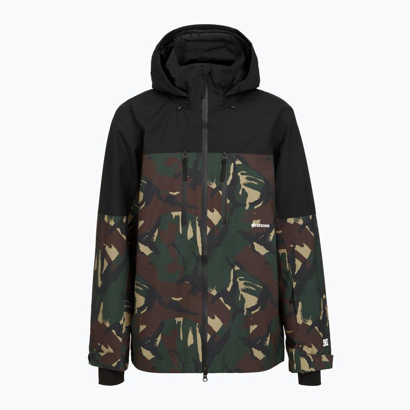 Pánská snowboardová bunda DC Edge 20K classic camo
