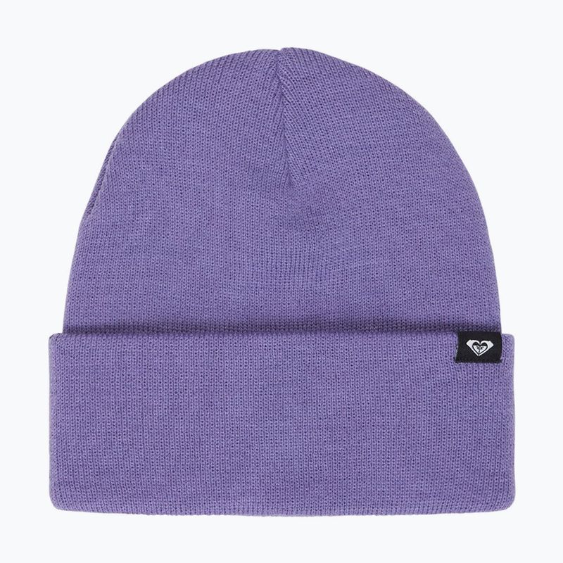 Dětská zimní čepice ROXY Tropical Snow Beanie twilight purple