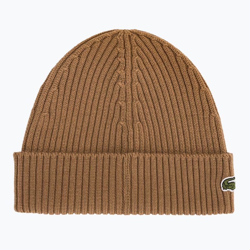 Pánská zimní čepice Lacoste RB0001 cookie 2