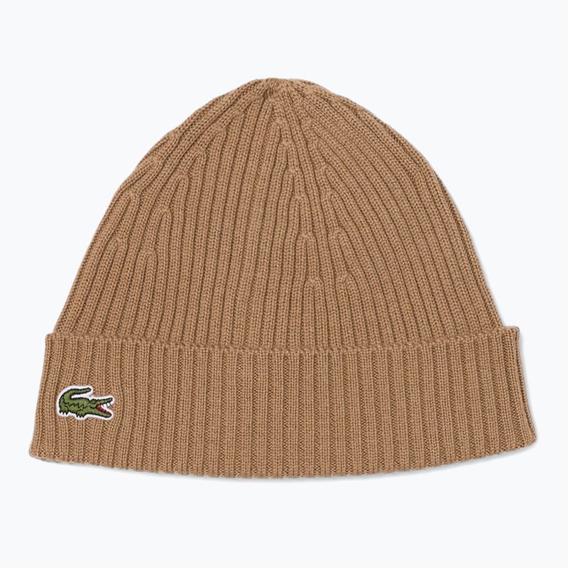 Pánská zimní čepice Lacoste RB0001 cookie 5