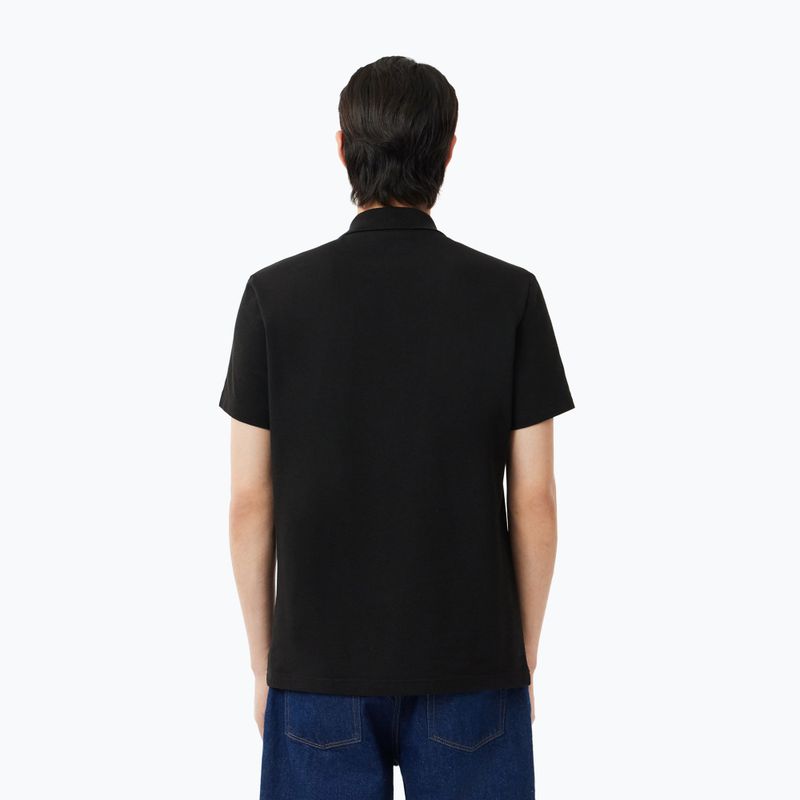 Pánské polo tričko  Lacoste Polo DH5522 black 2