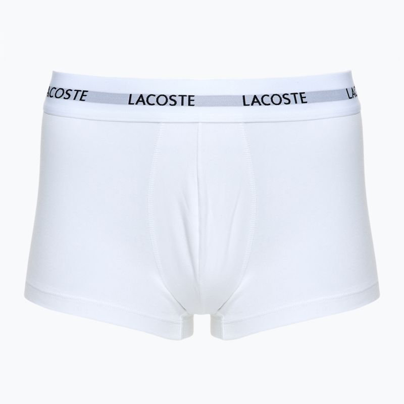 Pánské boxerky Lacoste 5H5150 3 páry black/white/silver chine 2