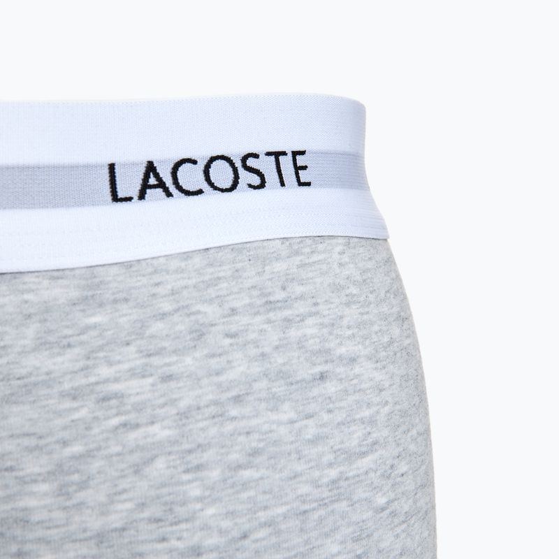 Pánské boxerky Lacoste 5H5150 3 páry black/white/silver chine 6