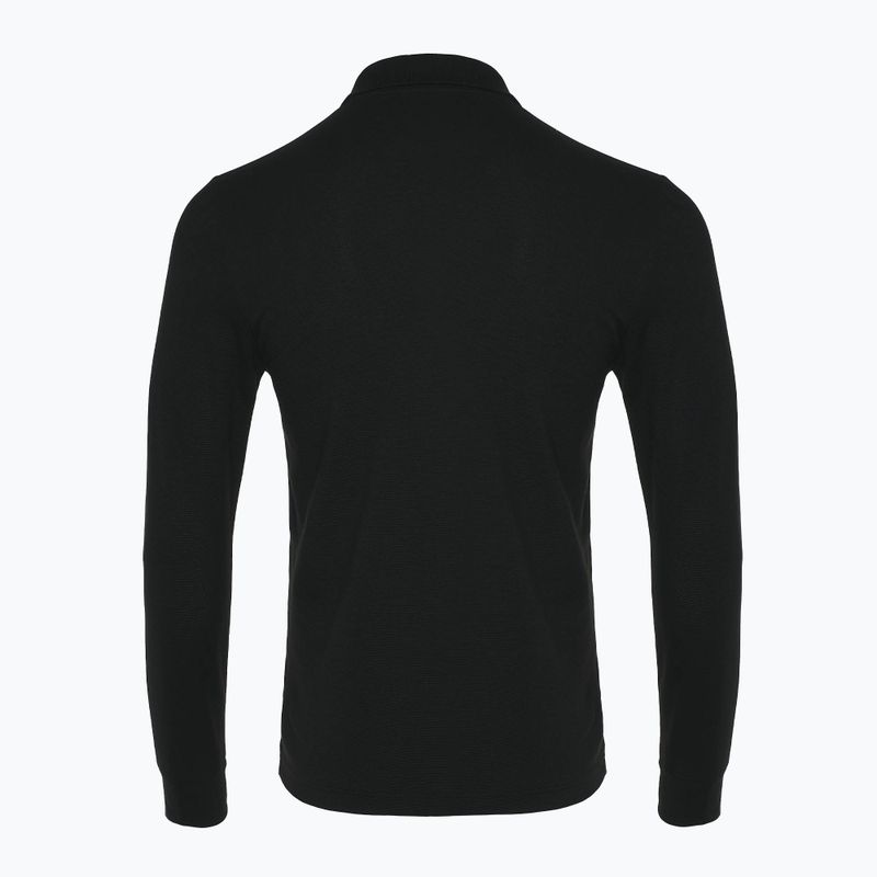 Pánské polo tričko longsleeve Lacoste DH5523 black 2